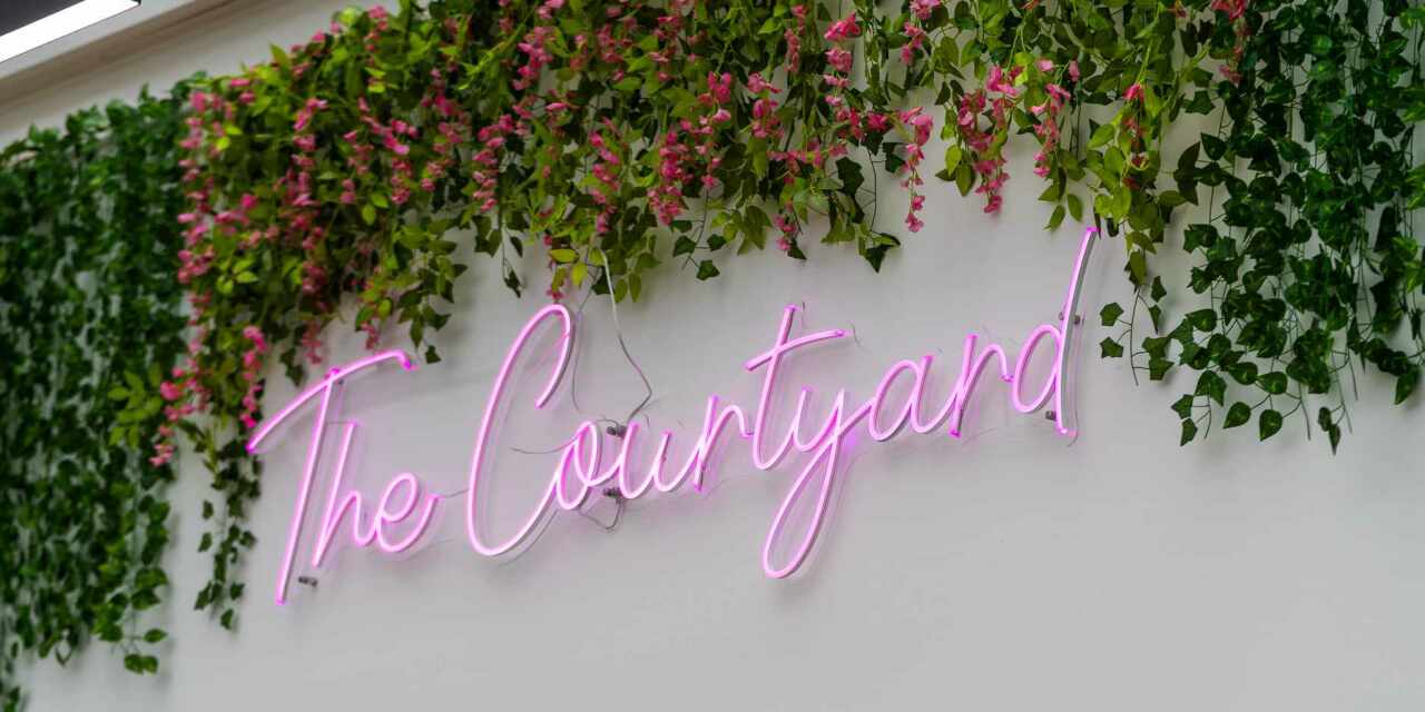 Signage for the Coutryard