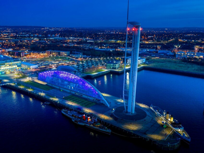 Pacific Quay Night